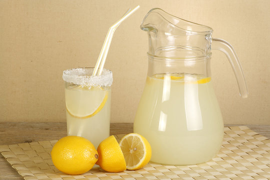 jug of lemonade