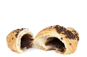 croissant with chocolate