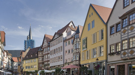 Obraz premium Wertheim Old Town city view