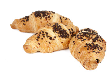 croissants with chocolate