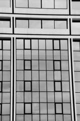 glass facade abstract