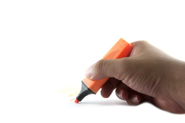 Marketing isolated pen