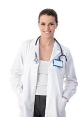 Fototapeta premium Happy medical expert