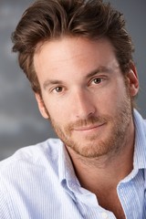 Obraz premium Handsome mid-adult man portrait