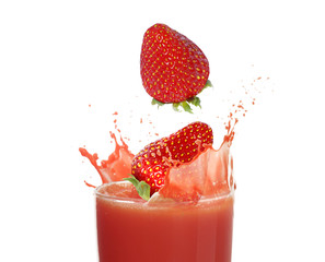 Strawberry juice