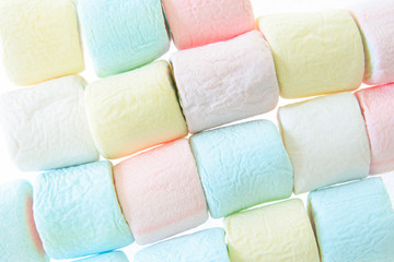 colorful marshmallow background
