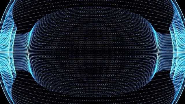 Abstract particles background