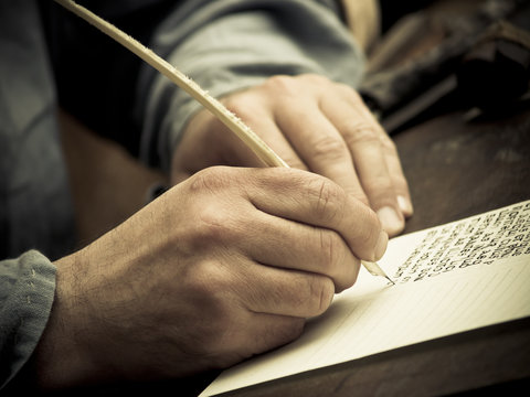 Scriba medioevale