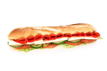 Tasty french baguette