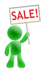 Sale man