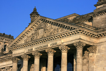 Reichstagsgebäude in Berlin