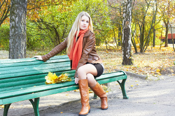 Girl in the park