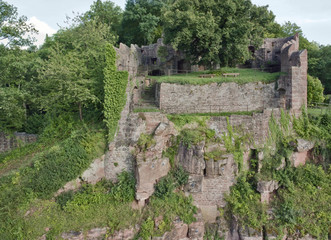 idyllic scenery around Wertheim Castle