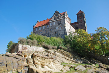 Fototapeta na wymiar Quedlinburger Schloss