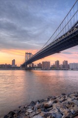 Obraz premium Manhattan Bridge