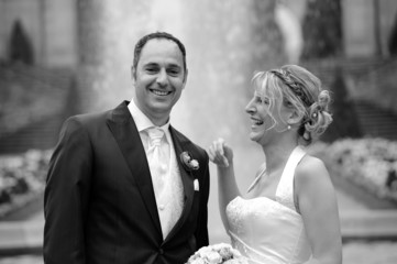 bridal couple