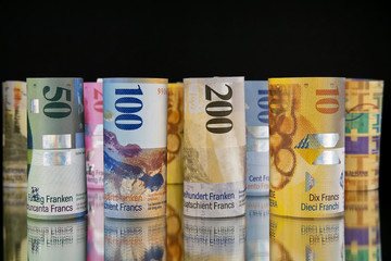 swiss franc rolls