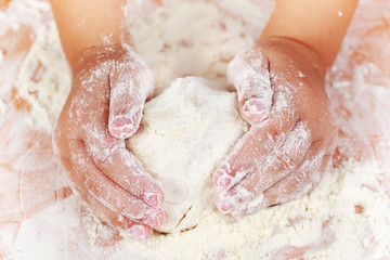 Baking cookies