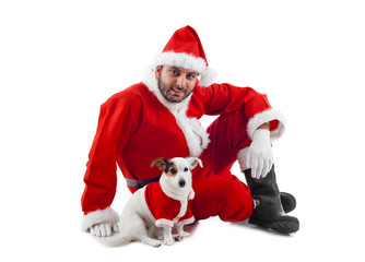 Babbo Natale e il suo aiutante