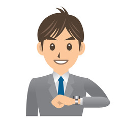 ビジネスマン A BI 時計