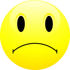 Sad emoticon
