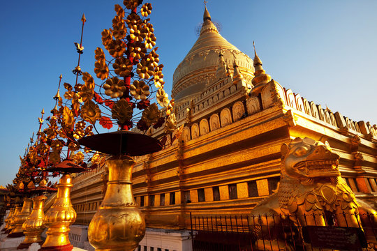 Temple In Myanmar