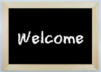 Schild - Welcome