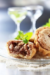 Mini almond tarts