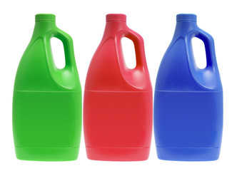 Plastic Detergent Bottles