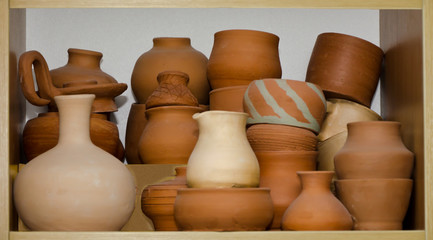 Fototapeta na wymiar pottery handmade