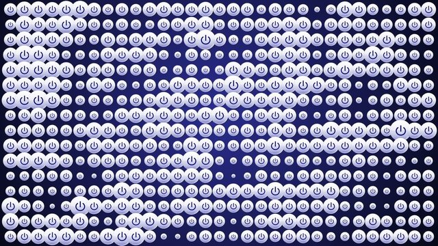 ON/OFF Symbol Background Loop - HD1080
