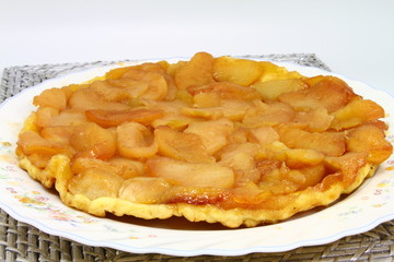 pommes en tarte tatin
