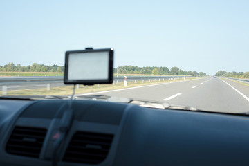vehicle gps screen