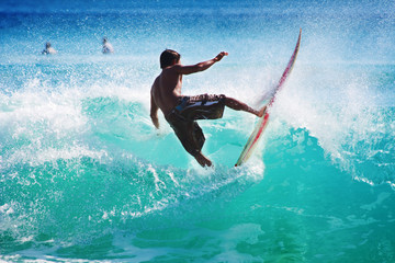 Surfing the waves