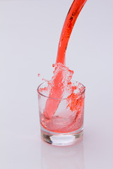 Red cocktail