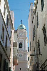 Shopping street on the Rock of Gibraltar