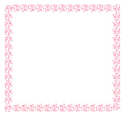 Red frame with a dragon