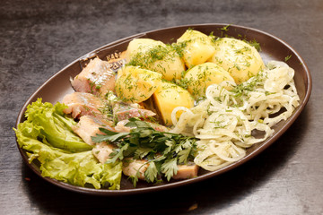 Matjes with Potatoes