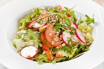 healthy vegetables salad