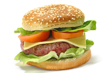 Hmburger - Viade - Crudités-fromage
