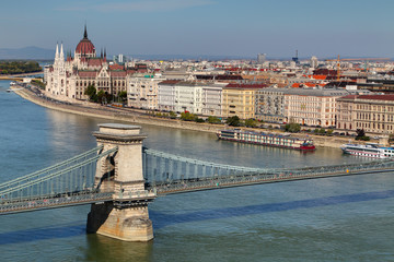 Obraz premium Budapest - panorama from castle