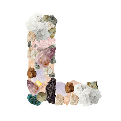 Minerals alphabet
