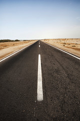 strada dritta egitto