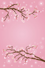 sakura background