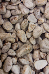 Stones in clear water background