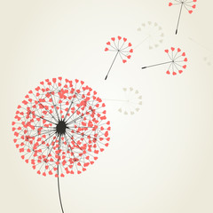 From a dandelion seeds depart © aleksander1