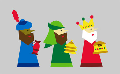 los reyes magos