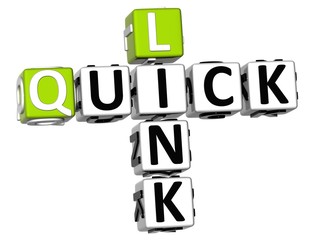 3D Quick Link Crossword