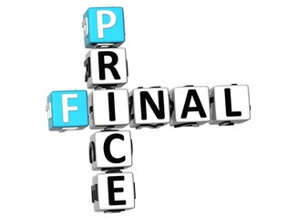 3D Final Price Crossword