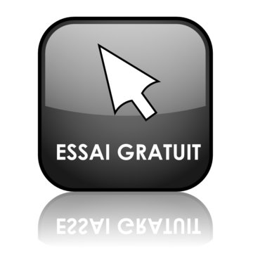 Bouton Web ESSAI GRATUIT (acheter en ligne découvrir commander)